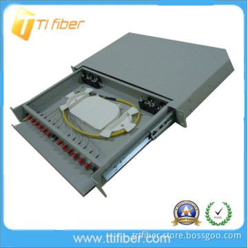 12 Ports FC Fiber Optic Patch Panel with FC Connector and FC Pigtails
